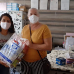 Entrega de cesta básica