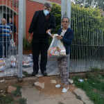 Entrega de cesta básica