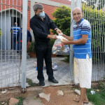 Entrega da cesta básica